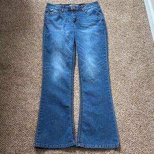 Democracy Blue Flare Jeans - Medium Wash 4